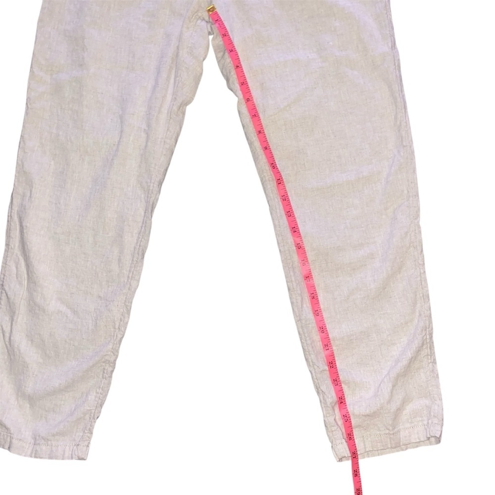H&M Linen Blend Pants Size Medium - Picture 4 of 15